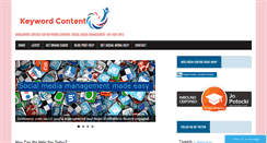 Desktop Screenshot of keywordcontent.net